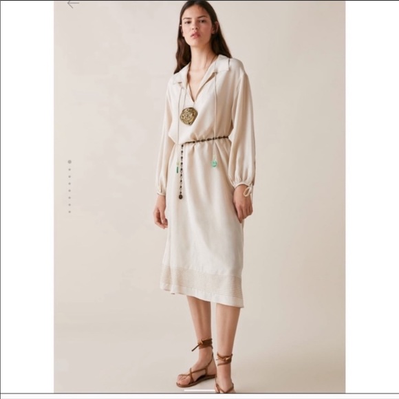 Zara Studio Collection s/s 19 silky midi S - Picture 7 of 14